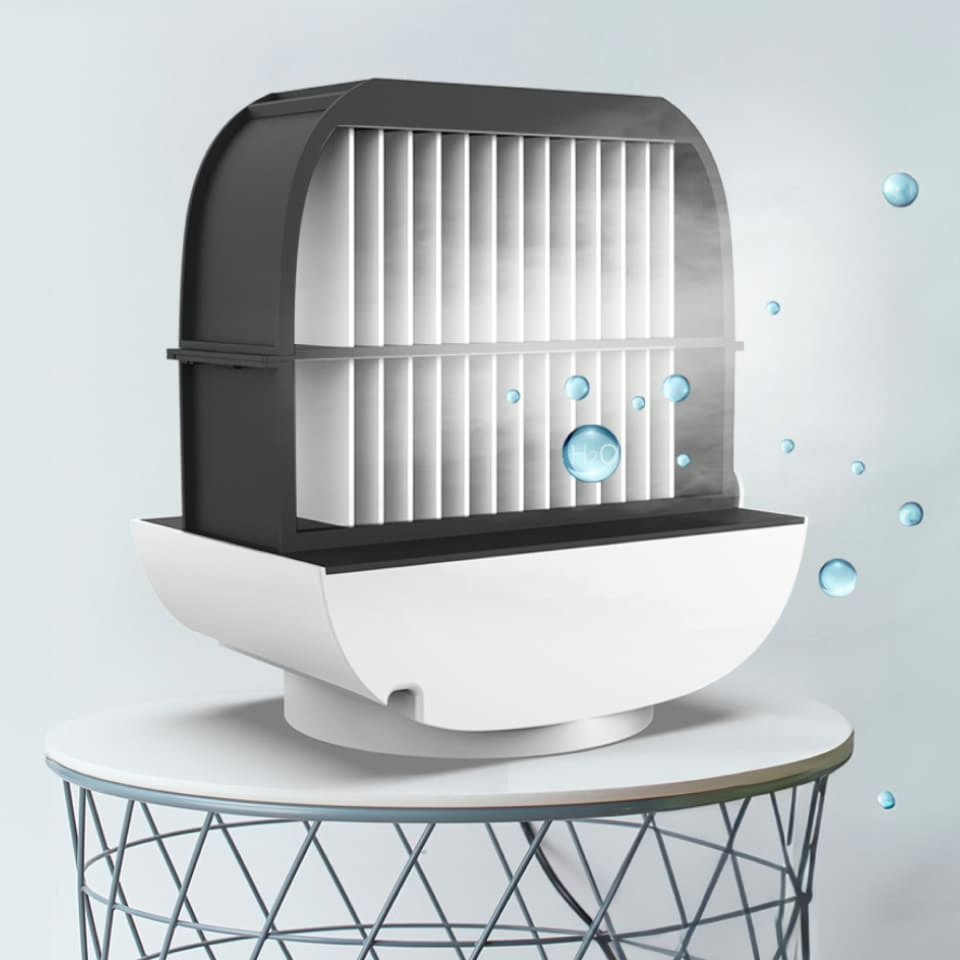 AiraBreeze portable air cooler offering affordable comfort